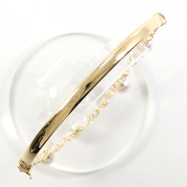 K18 Yellow Gold Imitation Pearl Bracelet