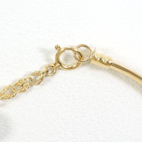 K18 Yellow Gold Imitation Pearl Bracelet