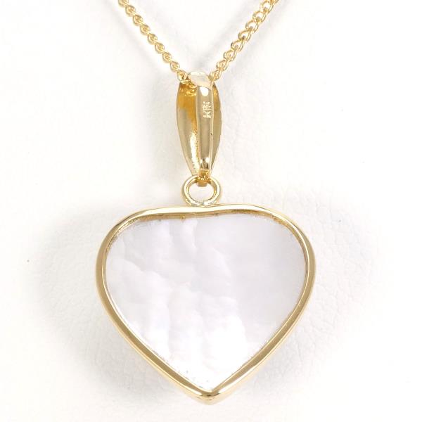 K18 Yellow Gold Necklace with Mabe Pearl in Pristine Condition