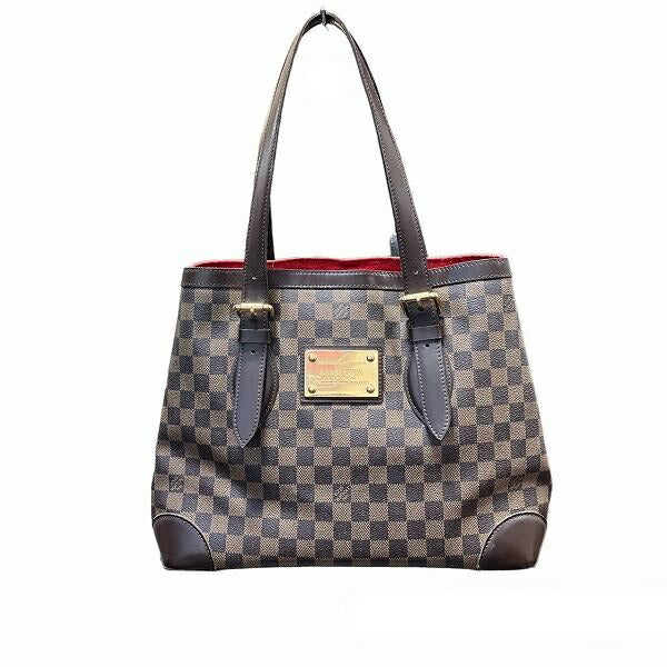 Louis Vuitton Damier Hampstead MM Tote Bag in Good Condition