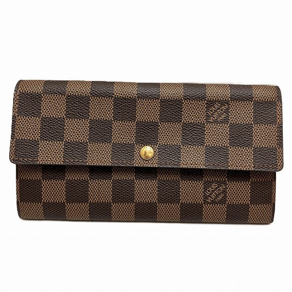 Louis Vuitton Damier Portefeuille Sarah Wallet N61734 in Pristine Condition