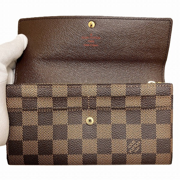 Louis Vuitton Damier Portefeuille Sarah Wallet N61734