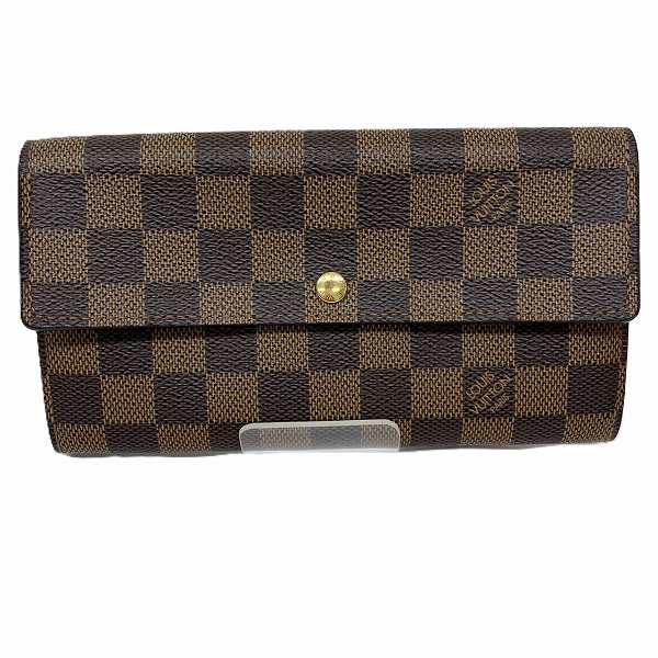 Louis Vuitton Damier Portefeuille Sarah Wallet N61726 in Great Condition