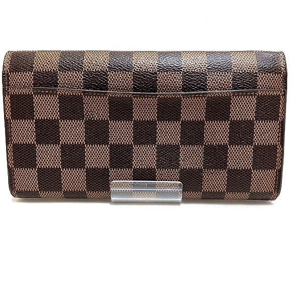 Louis Vuitton Damier Portefeuille Sarah Wallet N63209 in Good Condition