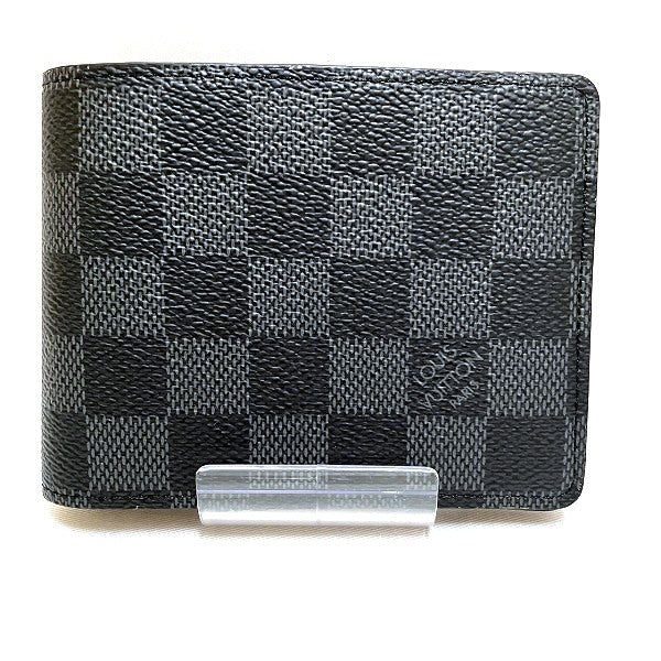 Louis Vuitton Damier Graphite Wallet N62663 in Pristine Condition