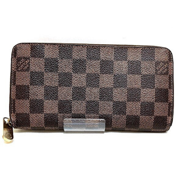 Louis Vuitton Damier Zippy Wallet N60015 in Good Condition