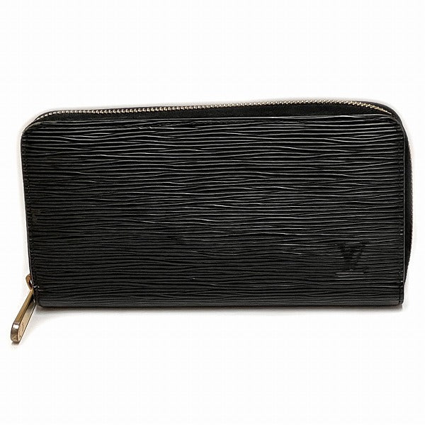 Louis Vuitton Epi Zippy Wallet Noir M68755 in Good Condition