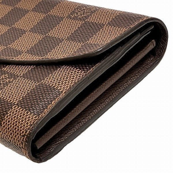 Louis Vuitton Damier Portefeuille Sarah Wallet N63209 in Great Condition