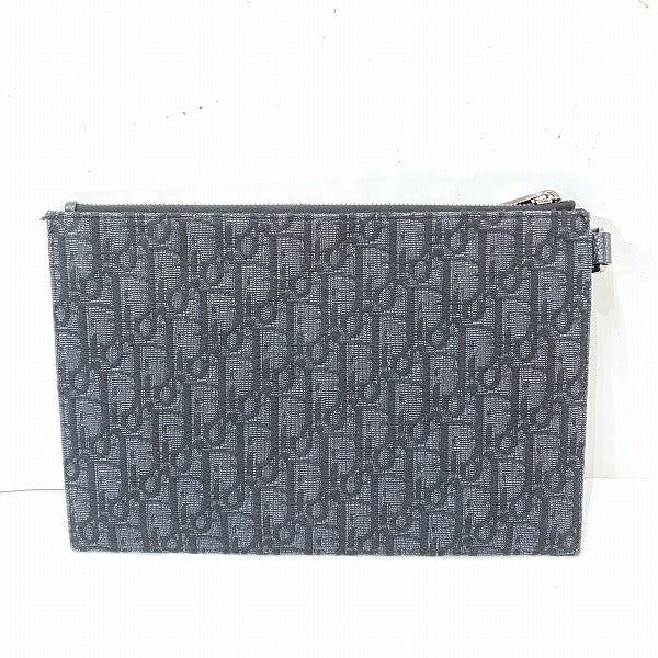 Dior Trotter Canvas Clutch Bag in Great Condition