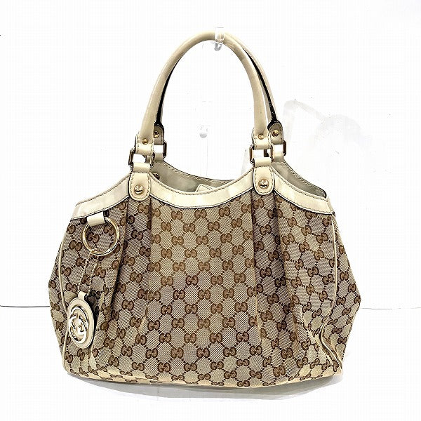 Gucci Sukey GG Canvas Handbag 211944