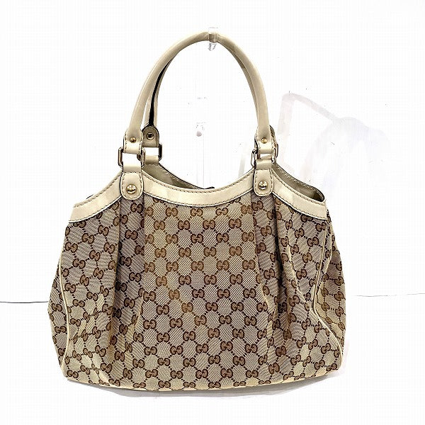 Gucci Sukey GG Canvas Handbag 211944