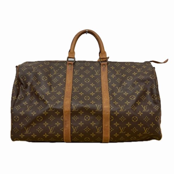 Louis Vuitton Monogram Keepall Bandouliere 50 Bag in Fair Condition