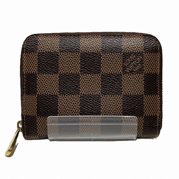 Louis Vuitton Damier Zippy Coin Purse N63070 in Good Condition