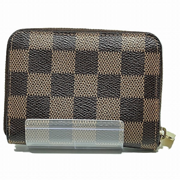 Louis Vuitton Damier Zippy Coin Purse N63070 in Good Condition