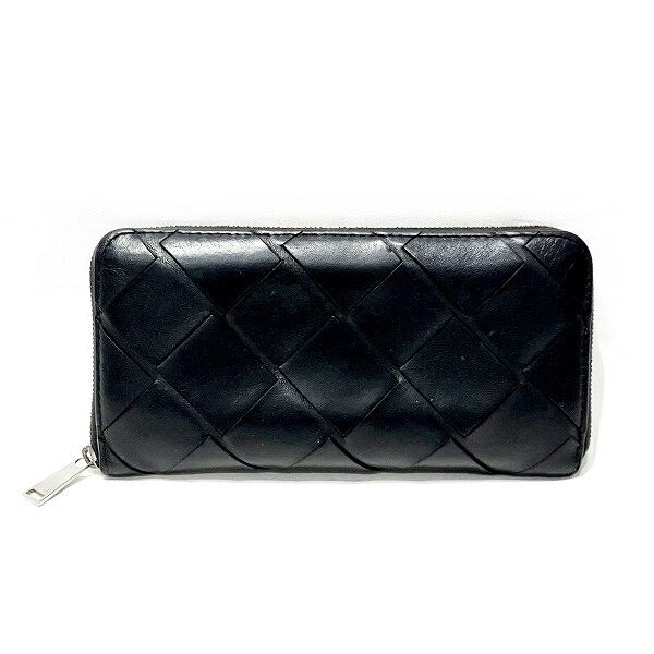 Bottega Veneta Leather Maxi Intrecciato Wallet