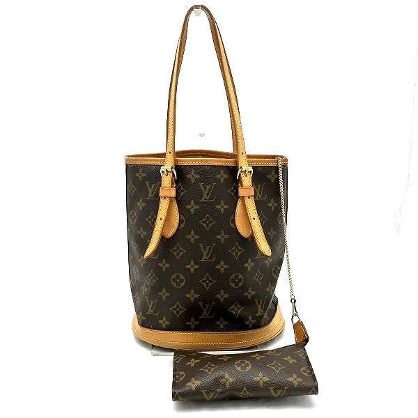 Louis Vuitton Monogram Bucket PM Tote Bag in Good Condition