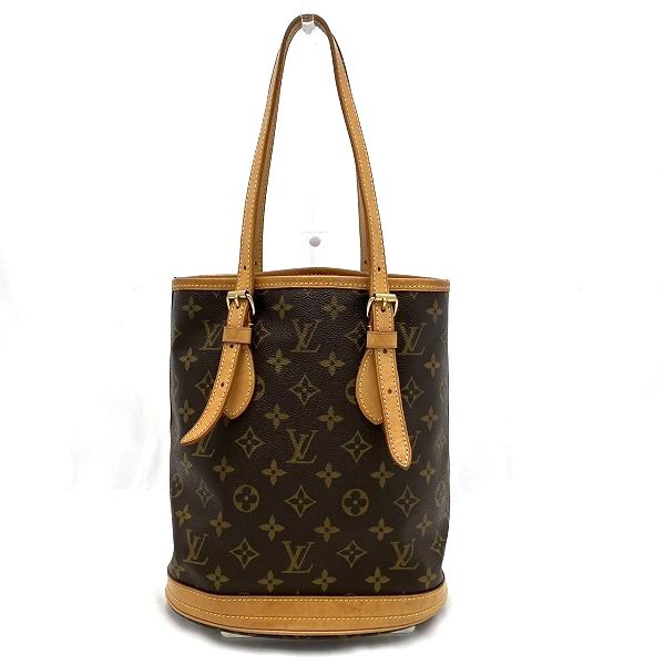 Louis Vuitton Monogram Bucket PM Tote Bag