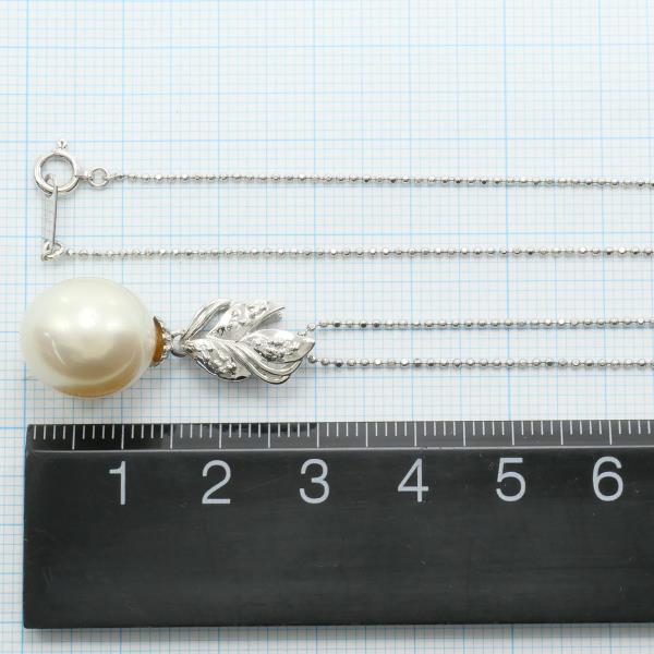 PT900 Platinum PT850 Necklace Pearl Diamond