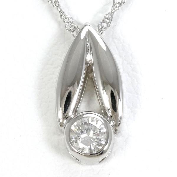 Platinum PT900 PT850 Diamond Necklace