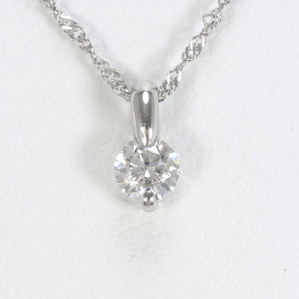 PT900 PT850 Platinum Diamond Necklace in Excellent Condition