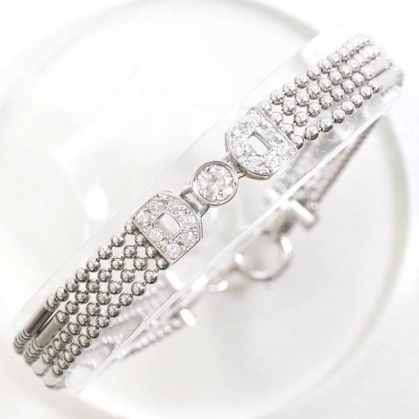 PT850 Platinum Diamond Bracelet in Excellent Condition