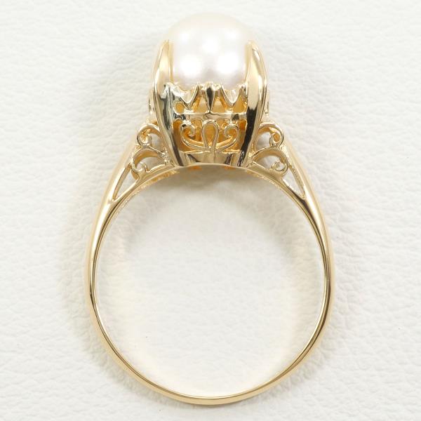 K18 Yellow Gold Pearl Ring