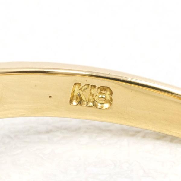 K18 Yellow Gold Diamond Ring 7.5