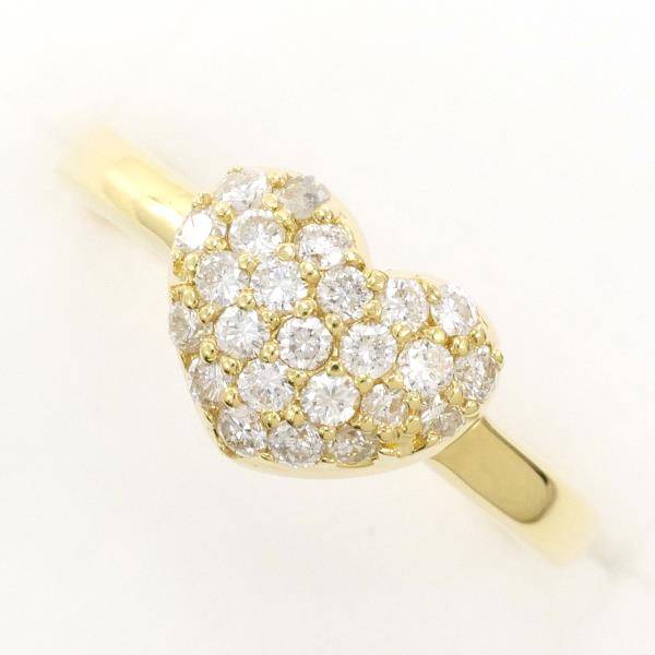 K18 Yellow Gold Diamond Ring