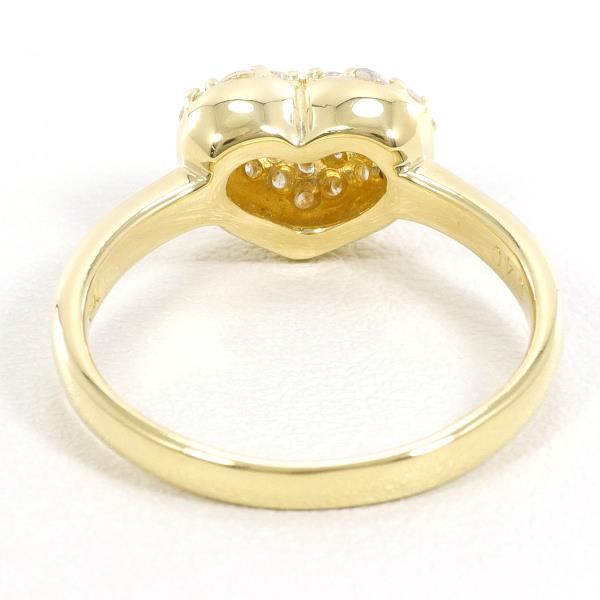 K18 Yellow Gold Diamond Ring