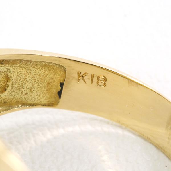 K18 Yellow Gold Diamond Ring 12