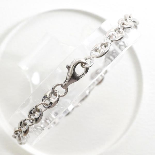 K18 White Gold Bracelet 18cm 4.5g