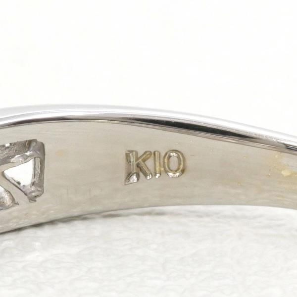 K10 White Gold Ring Size 15