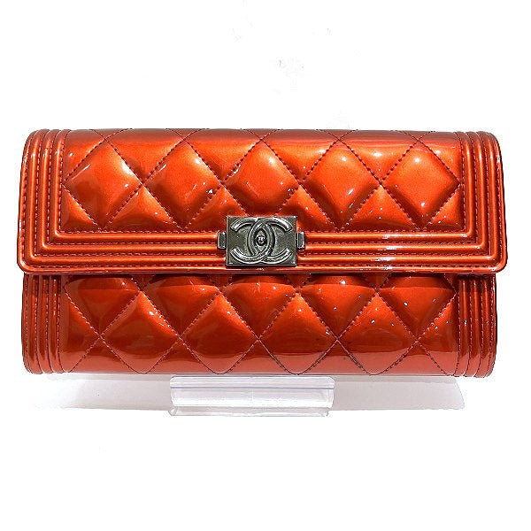 Chanel Boy Matelasse Bifold Wallet