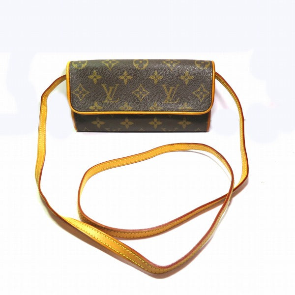 Louis Vuitton Monogram Pochette Twin PM Clutch in Great Condition