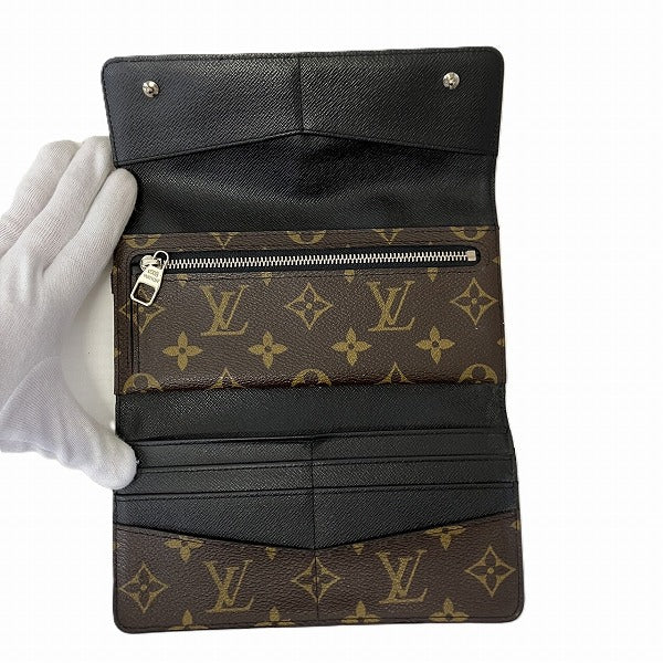 Louis Vuitton Monogram Macassar Long Wallet M60168