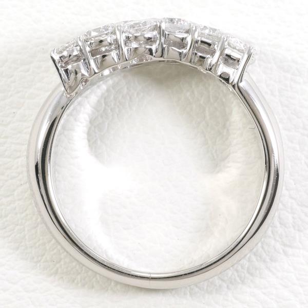 PT900 Platinum Diamond Ring 9.5 in Excellent Condition