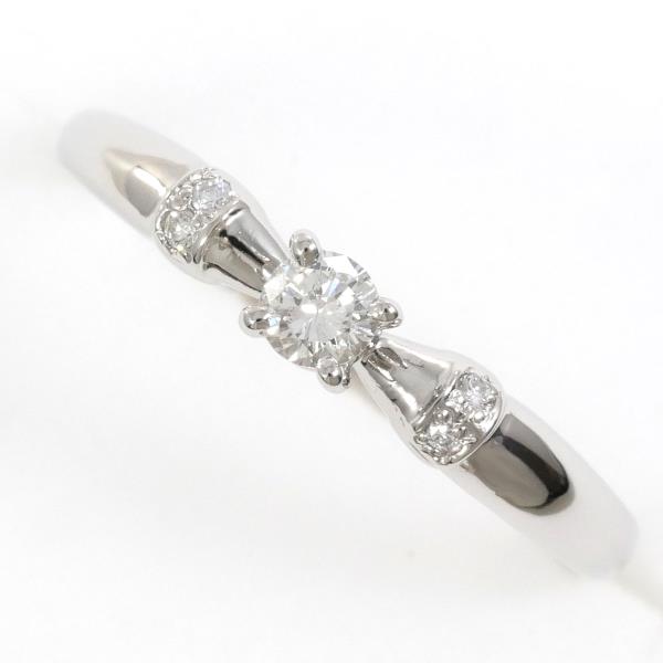 PT900 Platinum Diamond Ring 11.5