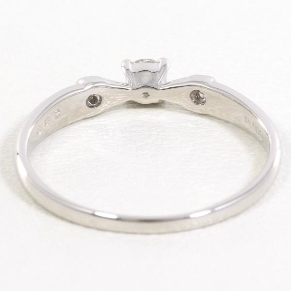 PT900 Platinum Diamond Ring 11.5