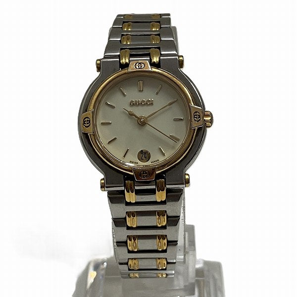 Gucci 9000L Stainless Steel Quartz Ladies Watch in Good Condition