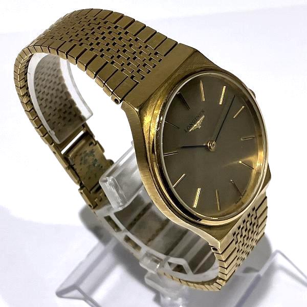 Longines Gold Dial Stainless Steel Manual Wind Men's Watch in Fair Condition