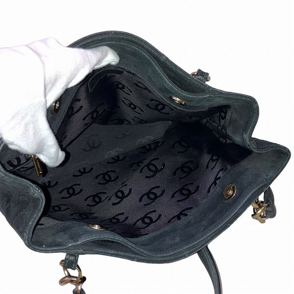 Chanel Wild Stitch Suede Tote Bag