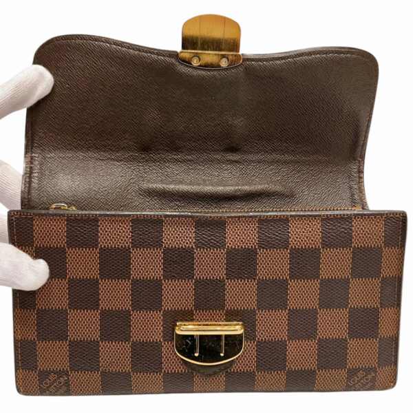 Louis Vuitton Damier Sistina Long Wallet N61747 in Good Condition