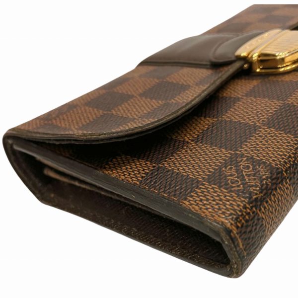 Louis Vuitton Damier Sistina Long Wallet N61747 in Good Condition