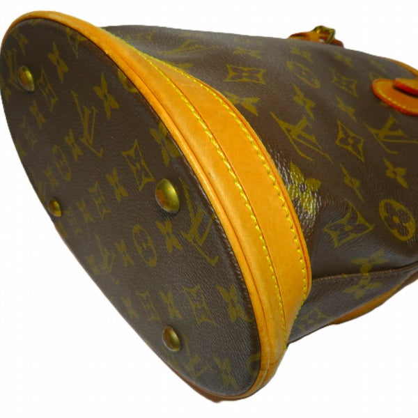 Louis Vuitton Monogram Petit Bucket Tote Bag in Good Condition