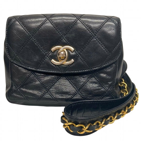 Chanel Bicolore Chain Waist Bag in Good Condition