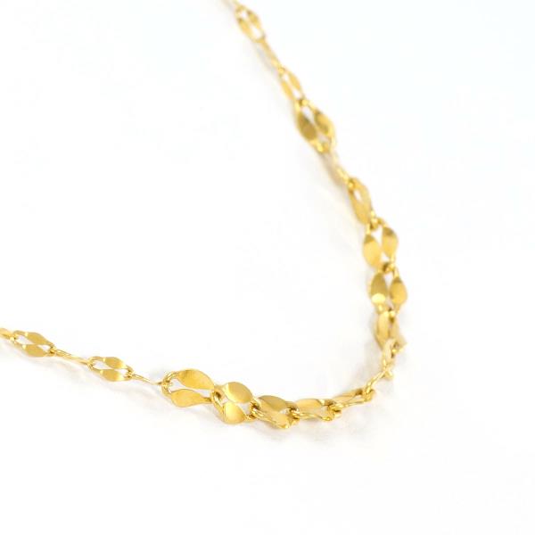 K24 Yellow Gold Necklace 1.8g 41cm in Pristine Condition