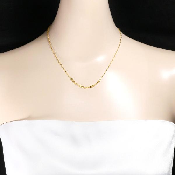 K24 Yellow Gold Necklace 1.8g 41cm in Pristine Condition