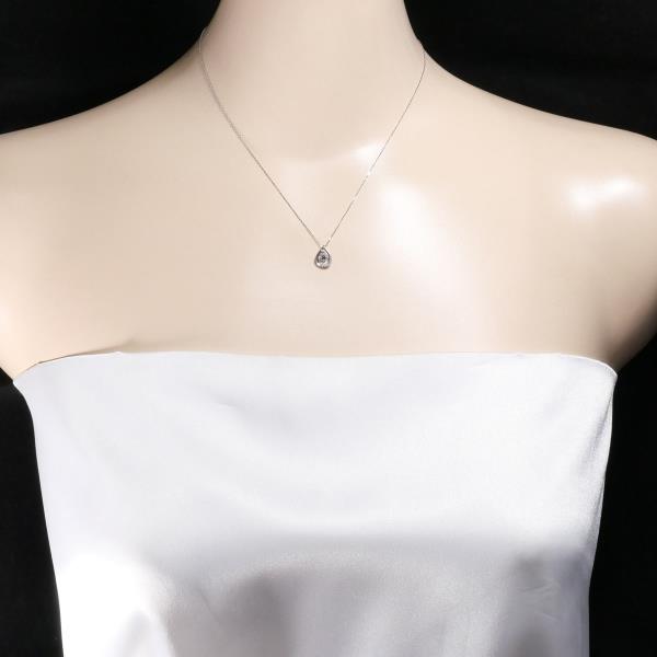 4℃ K10WG Sapphire Necklace