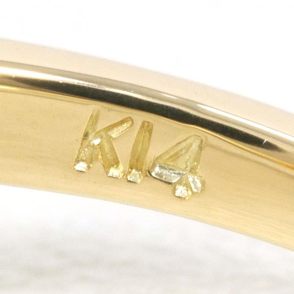 K14 Yellow Gold Pearl Ring 10.5