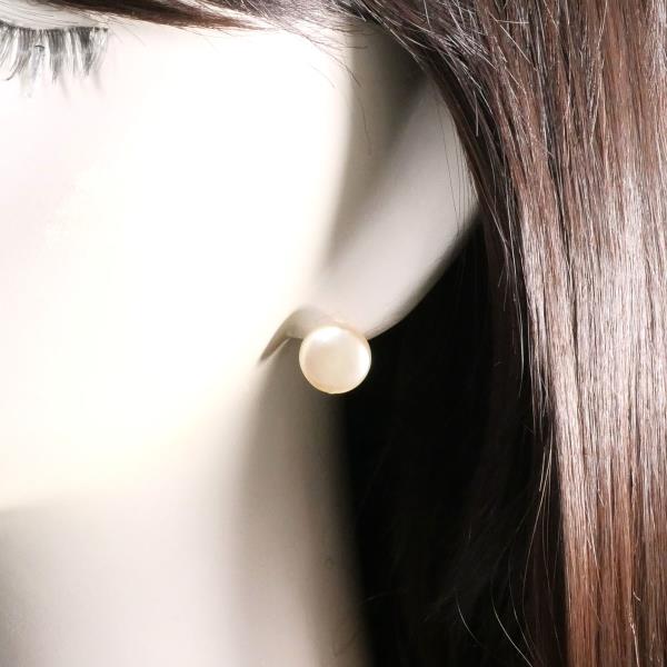 K18 Yellow Gold Pearl Earrings